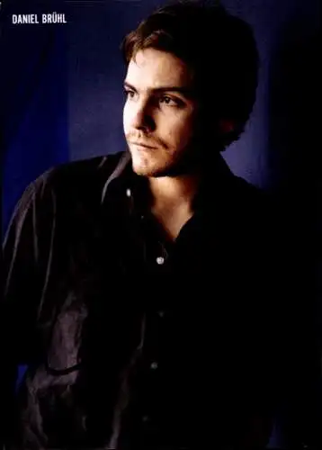 Ak Schauspieler Daniel Brühl, Portrait, Autogramm