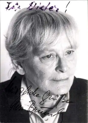 Ak Schauspielerin Eva Brumby, Portrait, Autogramm