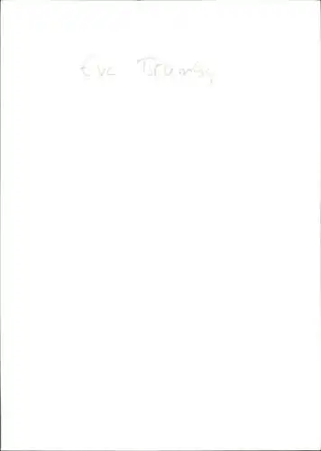 Ak Schauspielerin Eva Brumby, Portrait, Autogramm