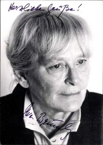 Ak Schauspielerin Eva Brumby, Portrait, Autogramm