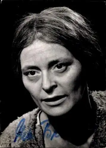 Ak Schauspielerin Eva Brumby, Portrait, Autogramm