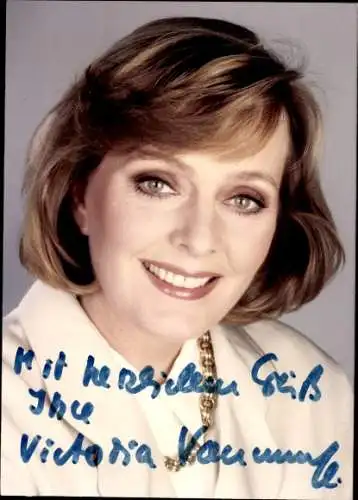 Ak Schauspielerin Victoria Voncampe, Portrait, Autogramm