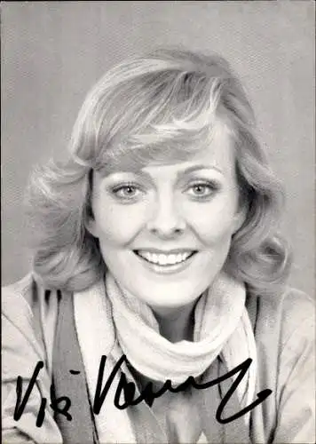 Ak Schauspielerin Victoria Voncampe, Portrait, Autogramm