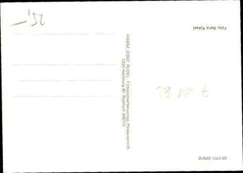 Ak Schauspieler Beppo Brem, Portrait, Autogramm