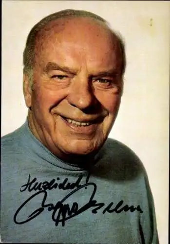 Ak Schauspieler Beppo Brem, Portrait, Autogramm