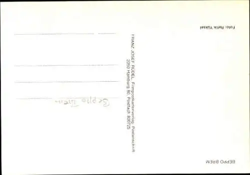 Ak Schauspieler Beppo Brem, Portrait, Autogramm