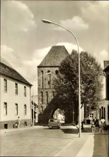 Ak Pasewalk in Mecklenburg Vorpommern, Prenzlauer Tor