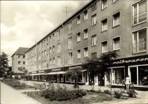 Ak Niesky in der Oberlausitz, Straße der Befreiung, Schreibwarenhandlung