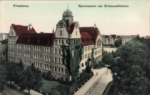 Ak Berlin Schöneberg Friedenau, Gymnasium am Birkenwäldchen