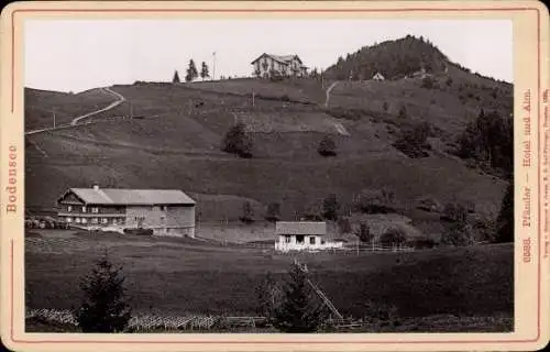 Kabinett Foto Lochau am Bodensee Vorarlberg, Pfänder, Hotel und Alm