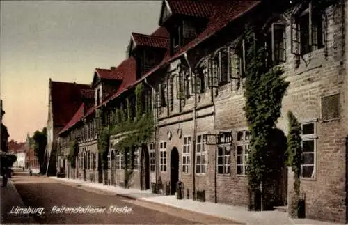 Ak Lüneburg in Niedersachsen, Reitende-Diener-Straße