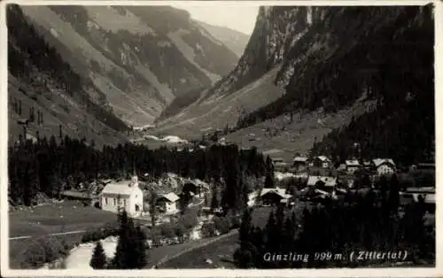 Ak Ginzling in Tirol, Gesamtansicht