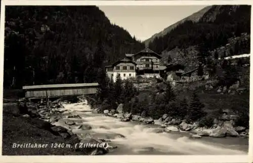 Ak Zillertal Tirol, Breitlahner