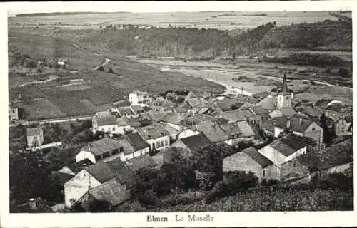 Ak Ehnen Wormeldingen Luxemburg, Panorama, Mosel