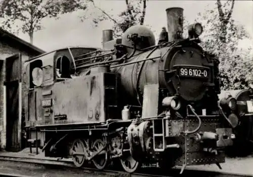 Ak Deutsche Eisenbahn, Lokomotive, Nr 99 6102 0, Baujahr 1914