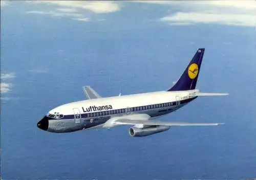 Ak Deutsches Passagierflugzeug, Lufthansa Boeing B737, City Jet, D ABFB