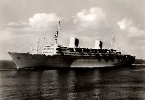 Ak Dampfer M.S. Gripsholm, Svenska Amerika Linien SAL