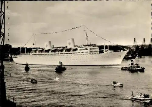 Ak Dampfer M.S. Gripsholm, Svenska Amerika Linien SAL