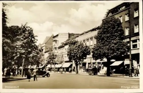 Ak Düsseldorf am Rhein, Königsallee