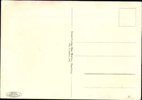 Ak Schulschiff Gorch Fock, Segelschiff