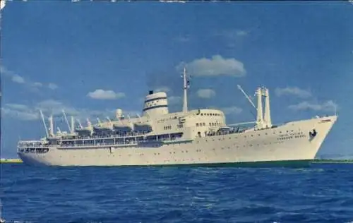 Ak ZIM Israel Navigation Company, Passagierschiff S.S. Theodor Herzl