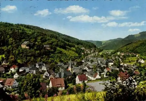 Ak Bilstein Lennestadt im Sauerland, Gesamtansicht, Schloss Bilstein, Jugendherberge