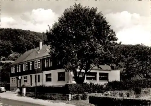 Ak Bonzel Lennestadt im Sauerland, Gasthof-Pension R. Kramer