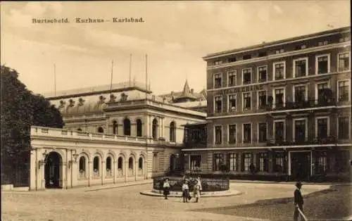 Ak Burtscheid Aachen Nordrhein Westfalen, Kurhaus, Karlsbad