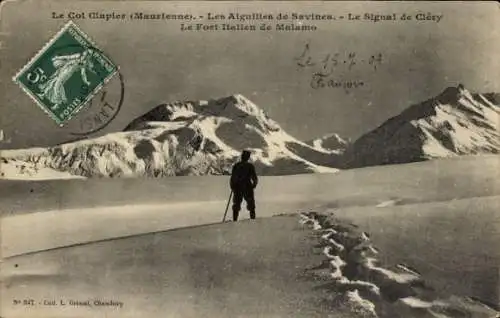 Ak Le Col Clapier Savoie, Les Aiguilles de Savines, Le Signal de Clery, Fort Italien