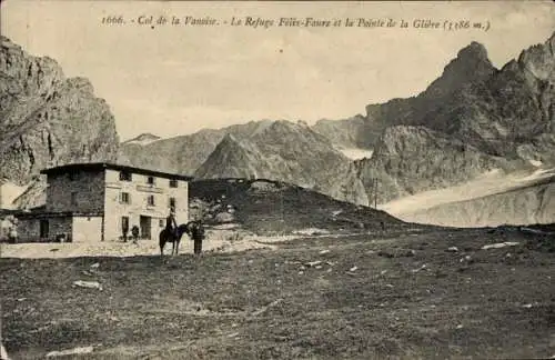 Ak La Vanoise Savoie, Col, le Refuge Felix-Faure, Pointe de la Gliere