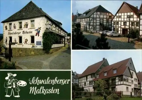 Ak Schwalenberg in Lippe, Schwalenberger Malkasten