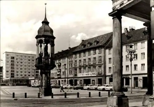 Ak Magdeburg an der Elbe, Magdeburger Reiter, Blick vom Rathaus