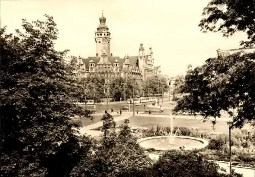 Ak Leipzig in Sachsen, Neues Rathaus