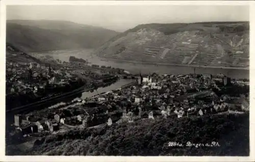 Ak Bingen am Rhein, Panorama