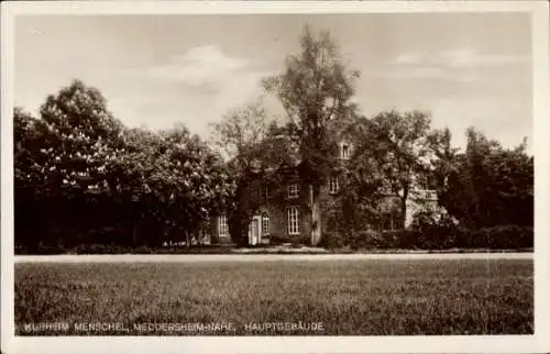 Ak Meddersheim an der Nahe Pfalz, Kurheim Menschel, Hauptgebäude