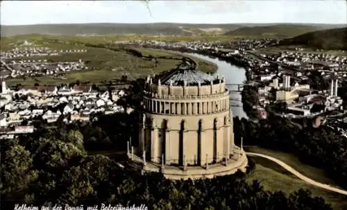 Ak Kelheim an der Donau Niederbayern, mit Befreiungshalle