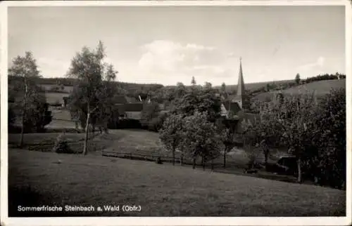 Ak Steinbach am Wald Oberfranken, Gesamtansicht