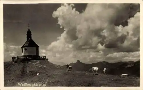 Ak Rottach Egern in Oberbayern, Wallbergkircherl