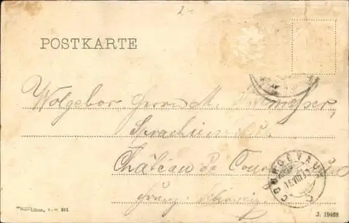 Ak Dillingen an der Donau, Uferansicht