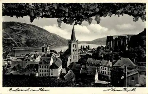 Ak Bacharach am Rhein, mit Werner Kapelle