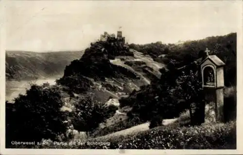 Ak Oberwesel am Rhein, Schönburg