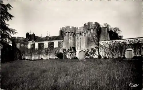 Ak Roches Prémarie Andillé Vienne, Schloss