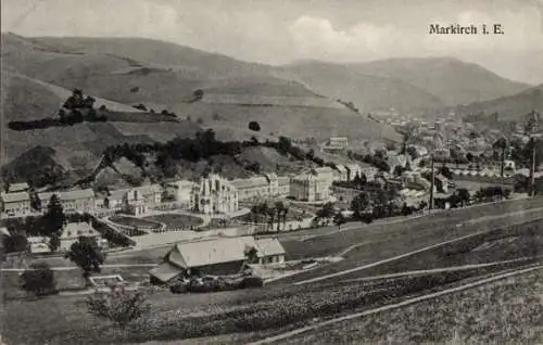 Ak Sainte Marie aux Mines Markirch Elsass Haut Rhin, Gesamtansicht