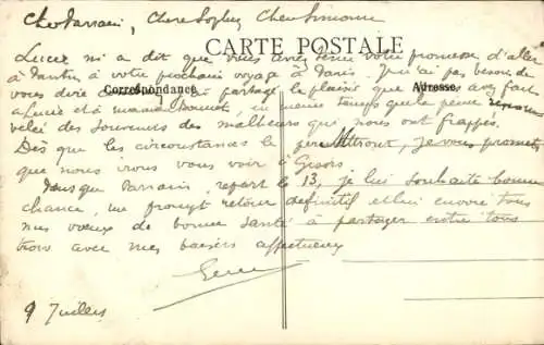 Ak Angoulême Charente, Rathaus