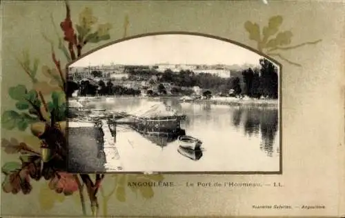 Passepartout Ak Angoulême Charente, Le Port de l'Houmeau