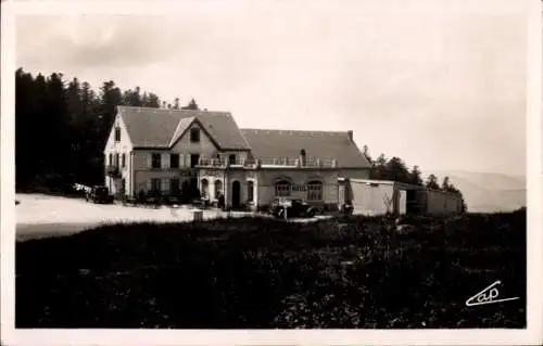 Ak Le Bonhomme Diedolshausen Elsass Haut Rhin, Col du Bonhomme, Hotel Restaurant