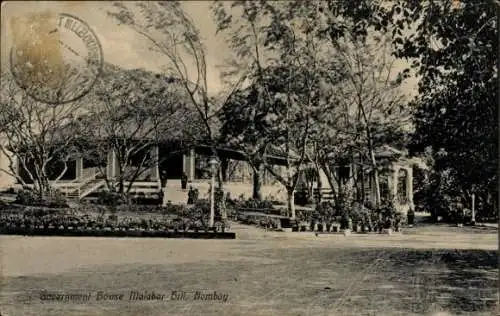 Ak Mumbai Bombay Indien, Government House, Malabor Hill