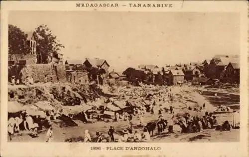 Ak Antananarivo Tananarive Madagaskar, Place d’Andohalo