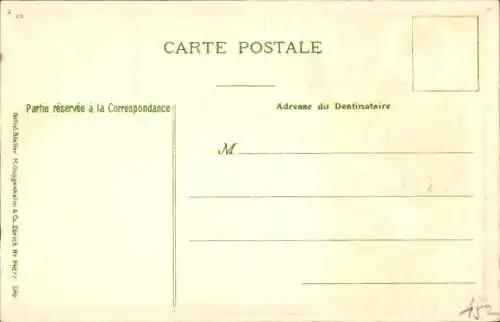 Präge Briefmarken Ak Postbote, französische Briefmarken