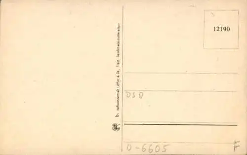 Ak Teichwolframsdorf in Thüringen, Bahnhof Gleisseite